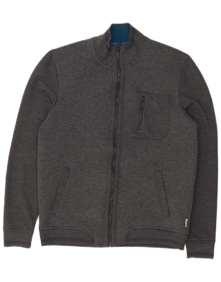Ted Baker Herre træningsdragt Top jakke Størrelse 3 Medium Grå Polyester