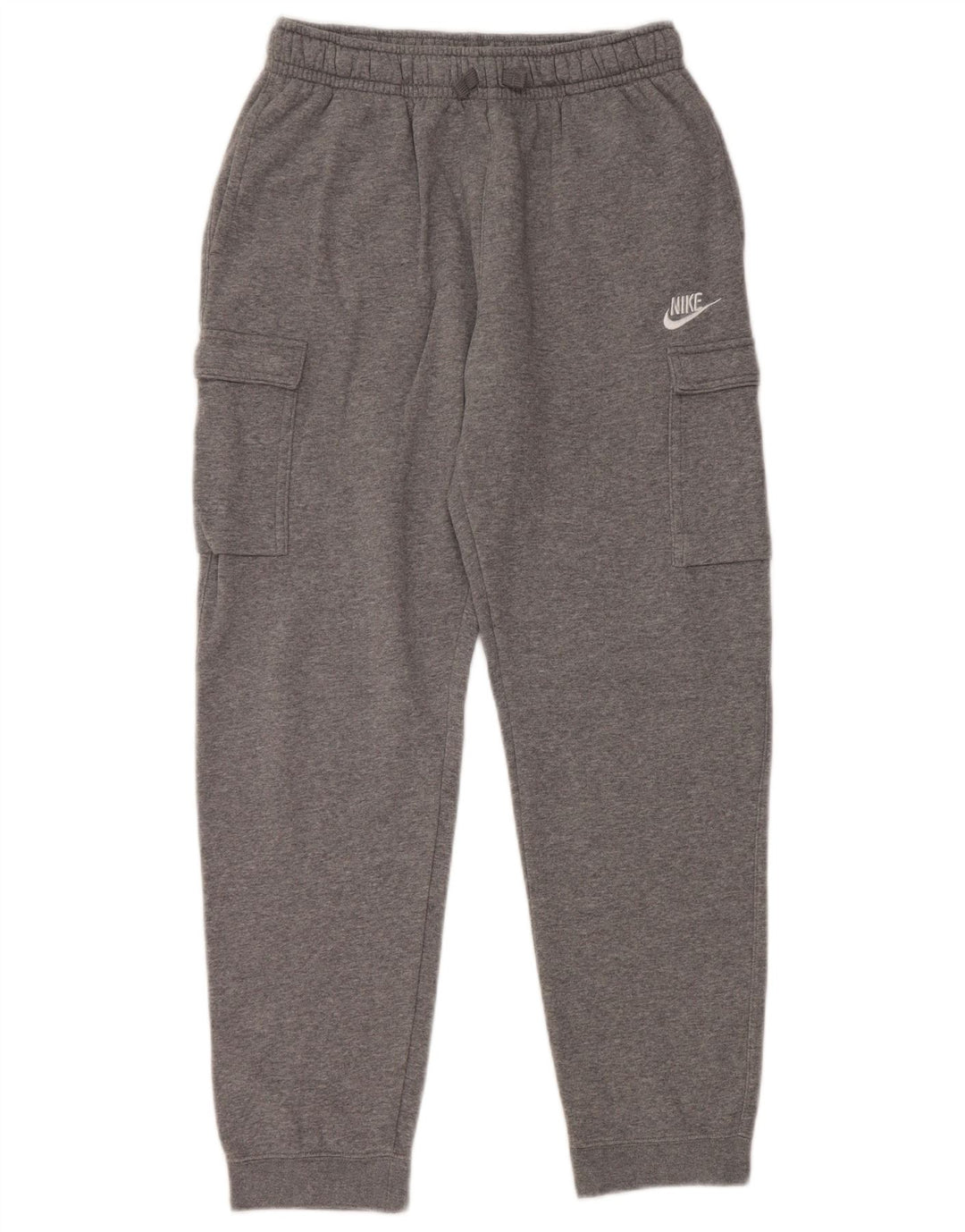 NIKE Boys Cargo træningsdragt Bukser Joggers 13-14 år XL Grå Flecked