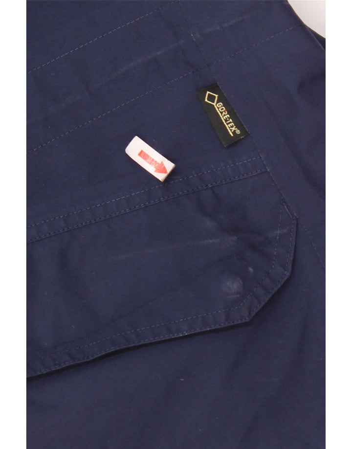 Berghaus Regnjakke med hætte til mænd UK 44 2XL Navy Blue Polyester