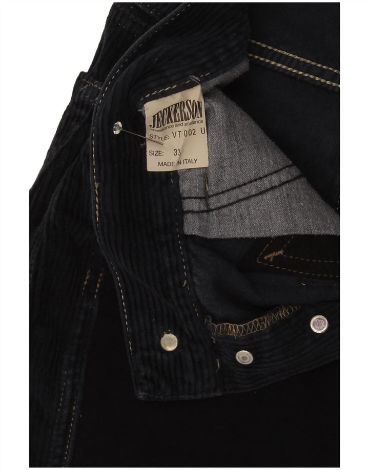 Jeckerson Herre fløjlshorts W33 Medium Navyblå Bomuld