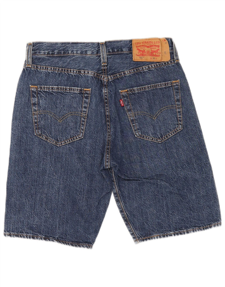 Levi's Herre 501 denimshorts W30 mellemblå bomuld
