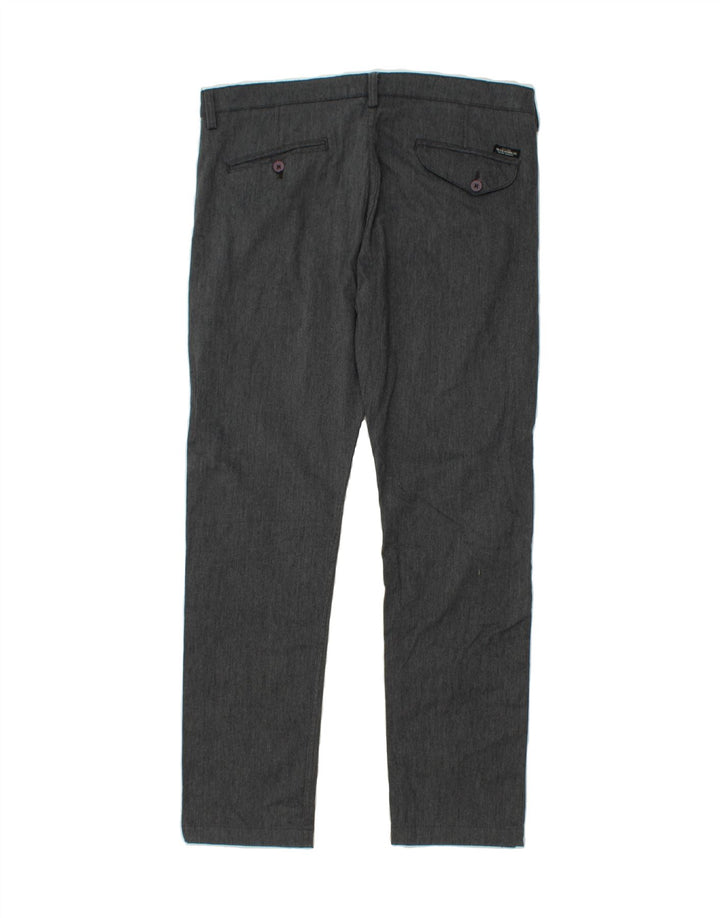 LEE Mens Slim Chino Trousers W34 L29 Grey Cotton Vintage Lee and Second-Hand Lee from Messina Hembry 