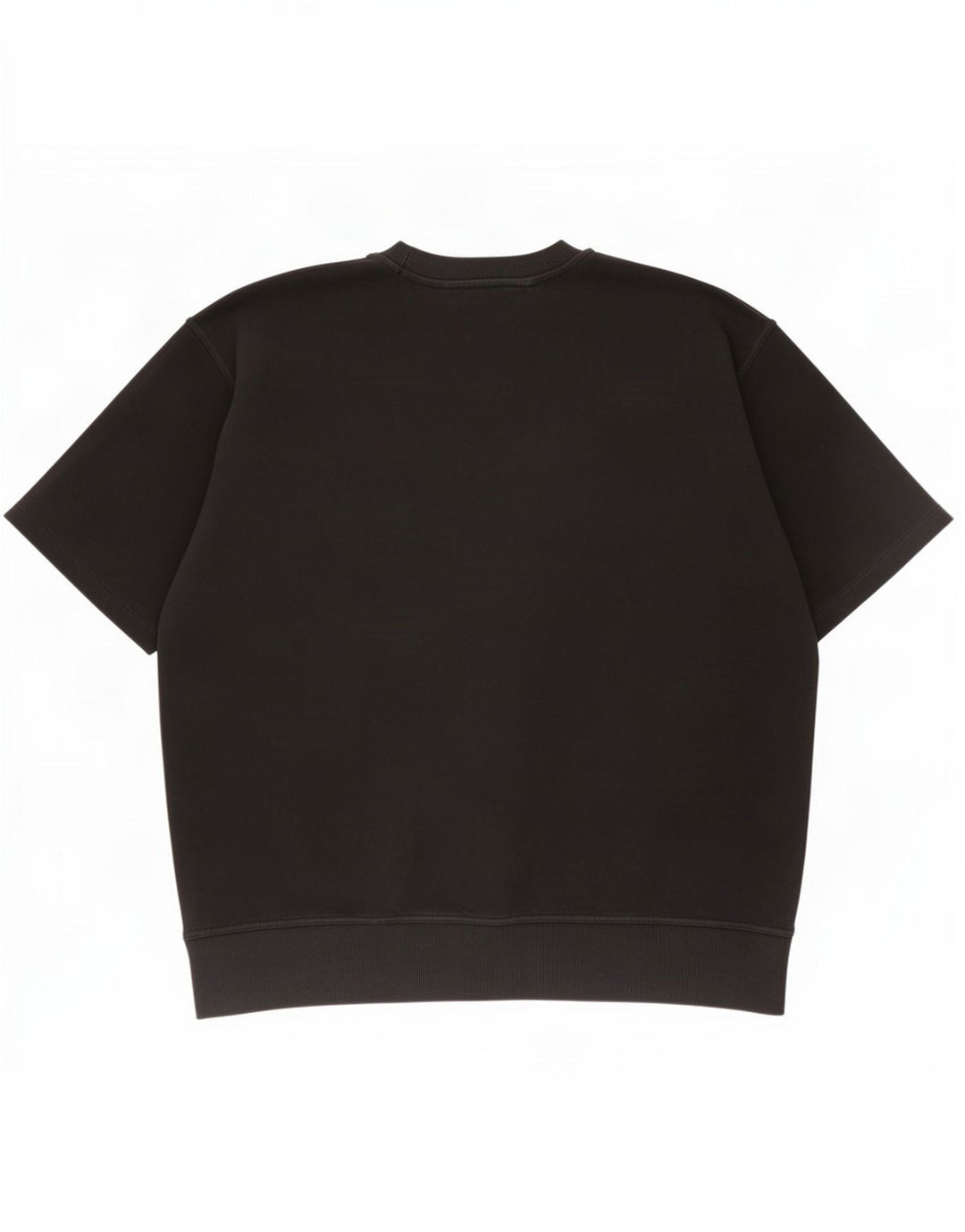 Zara Kortærmet sweatshirt til mænd XL sort bomuld