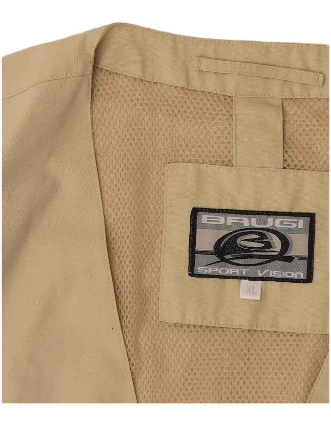 Brugi Herre Utility Gilet UK 42 XL Beige