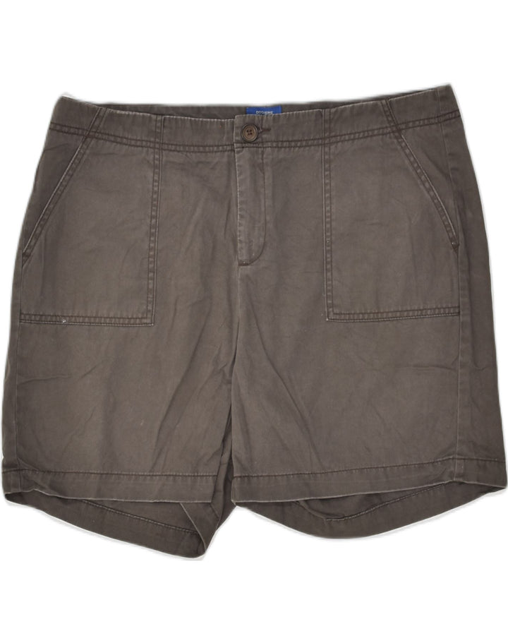 DOCKERS Womens Casual Shorts US 16 2XL W38 Brown Cotton | Vintage Dockers | Thrift | Second-Hand Dockers | Used Clothing | Messina Hembry 