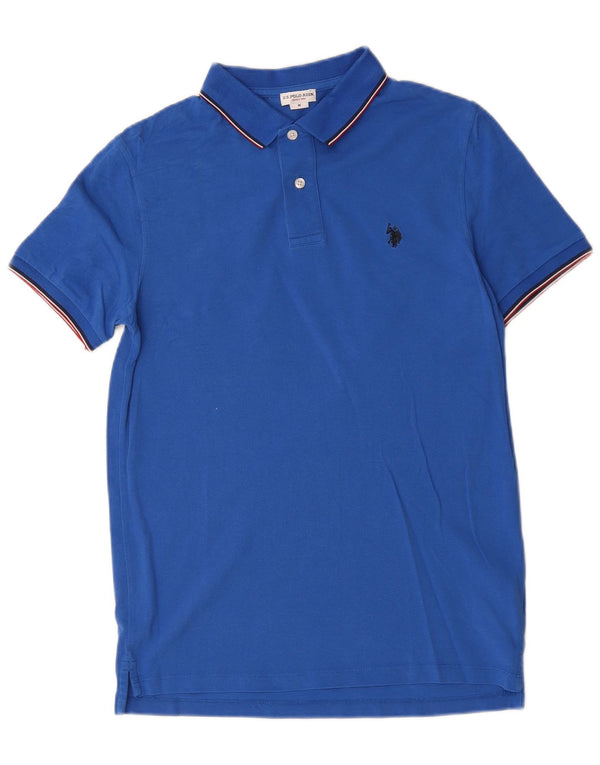 U.S. Polo Assn. Herre poloshirt Medium blå bomuld