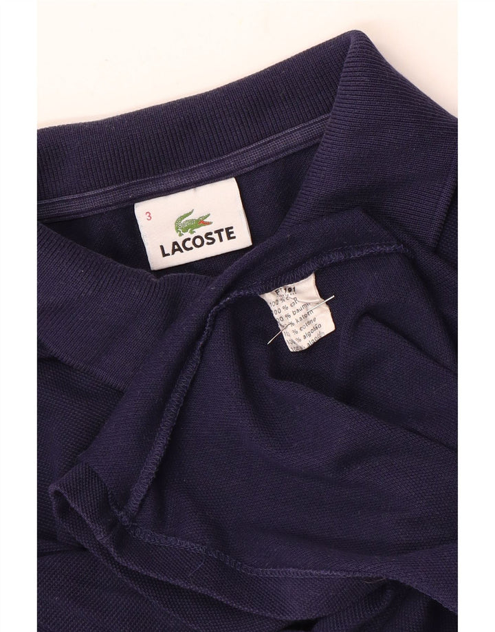 Lacoste herre poloskjorte str. 3 Lille marineblå bomuld