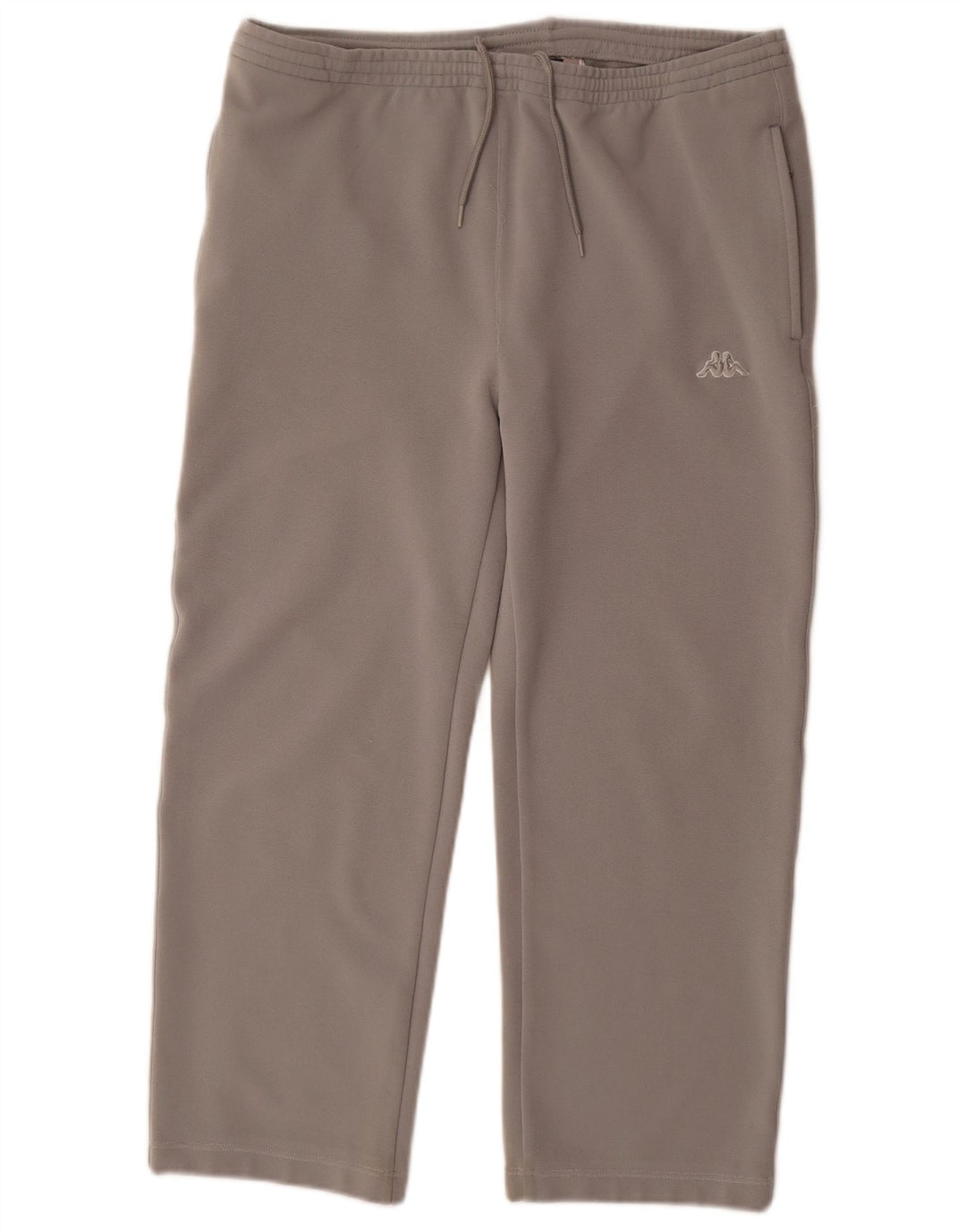 Kappa Dame Capri Træningsdragt Bukser UK 14 Medium Grey Polyester