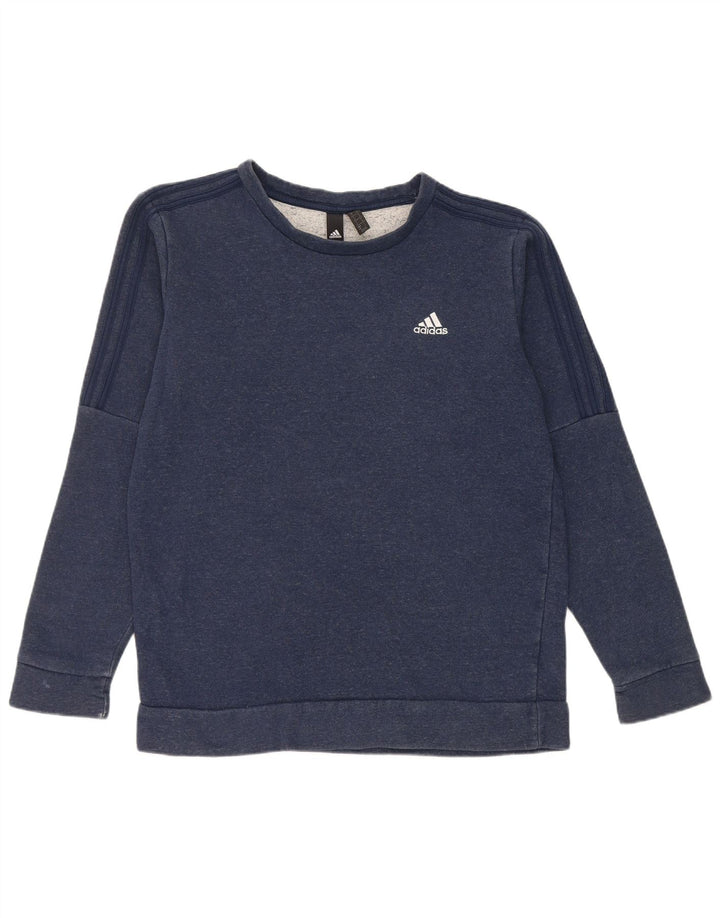 Adidas sweatshirt til mænd Medium marineblå bomuld