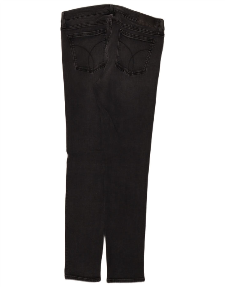 Calvin Klein Dame Slim Jeans W32 L30 Sort