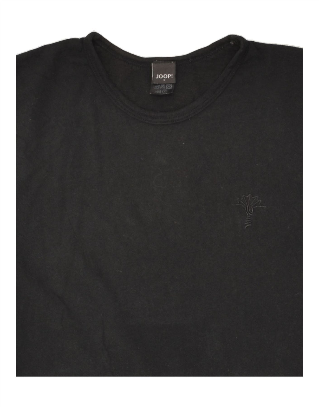 JOOP Mens T-Shirt Top Small Black Cotton | Vintage Joop | Thrift | Second-Hand Joop | Used Clothing | Messina Hembry 