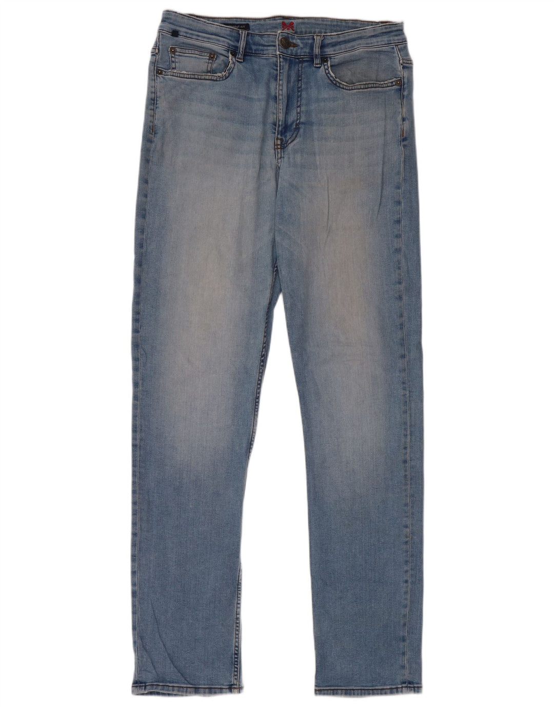 Besætningstøj Straight jeans til mænd W32 L31 Blå bomuld