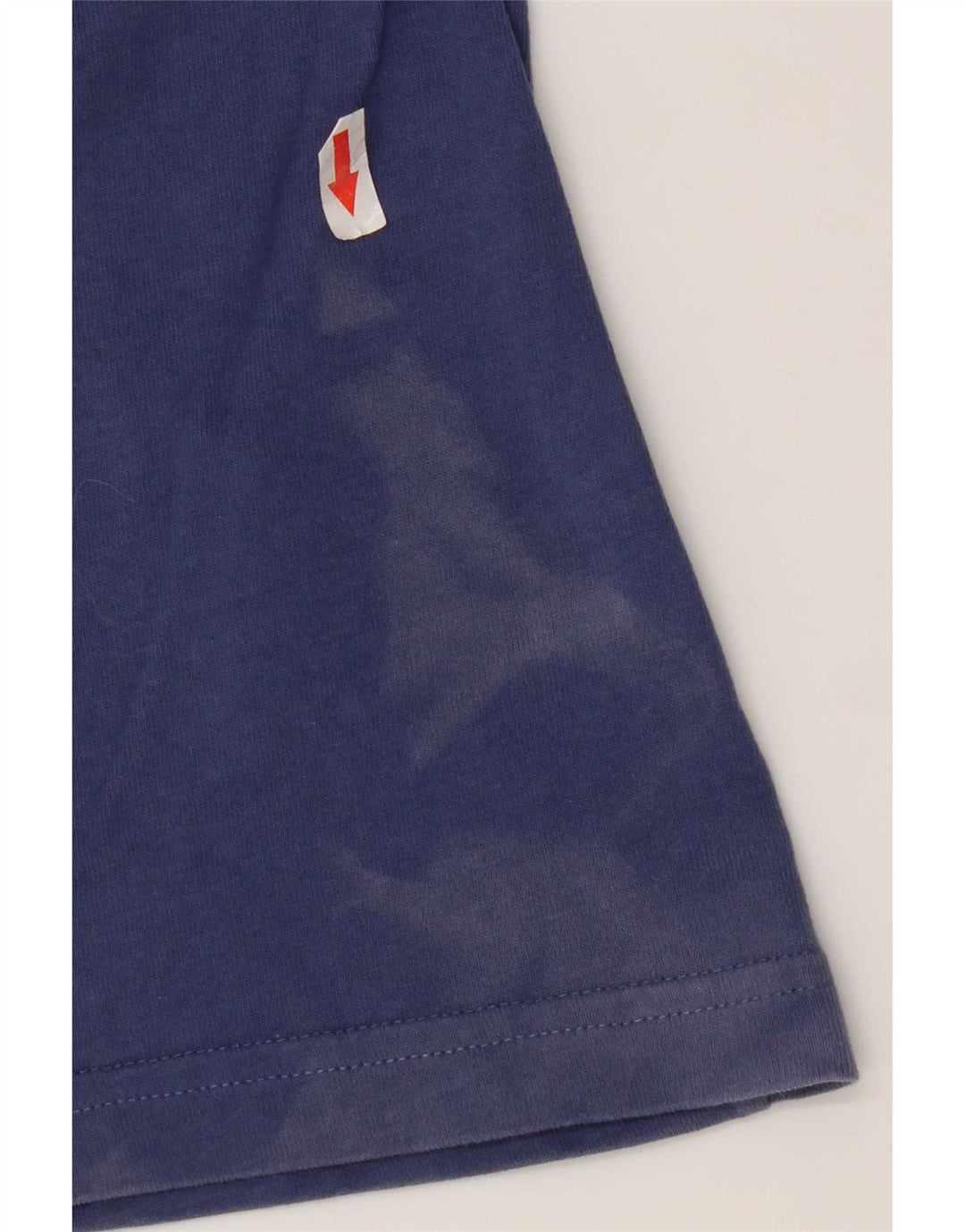 Armani Herre grafisk T-shirt Top Medium Blue Bomuld