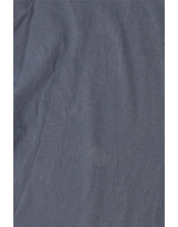 Adidas Herre T-Shirt Top Stor Blå Bomuld
