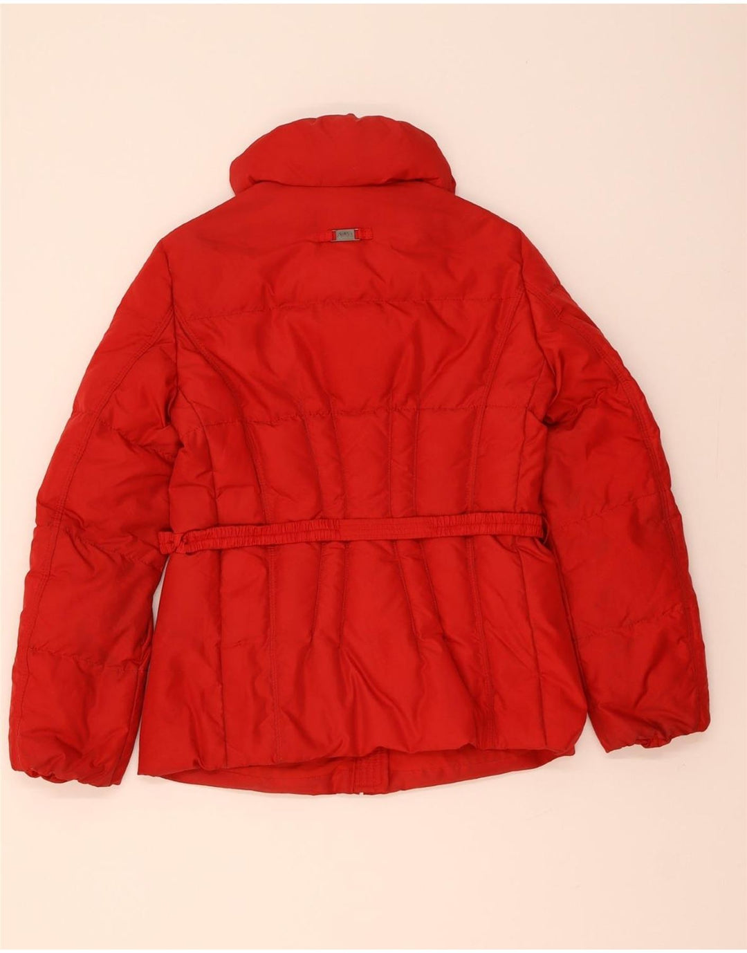 Armani Collezioni Dame Polstret Jakke IT 44 Medium Rød