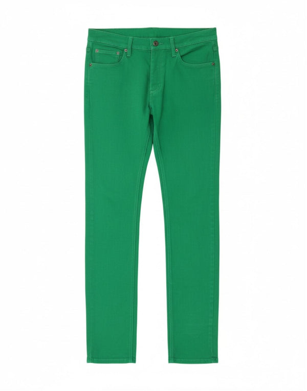 Billige Mandag Dame Skinny Jeans W31 L34 Grøn Bomuld