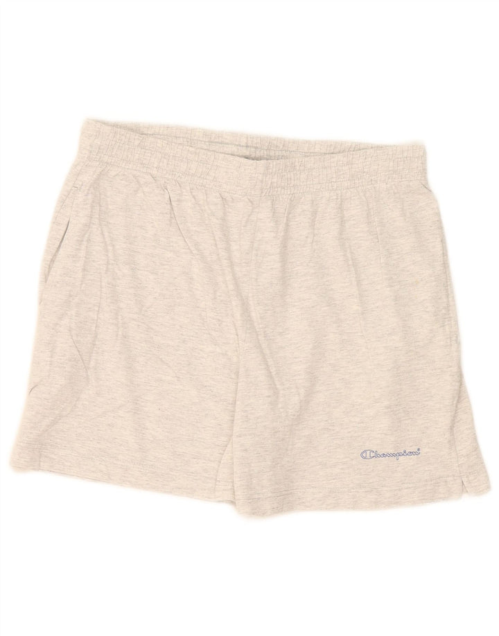 Champion sportsshorts til kvinder UK 14 store grå flækkede