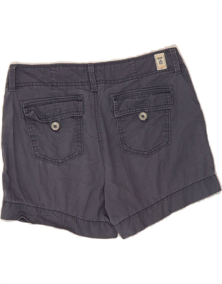 LEVI'S Womens Chino Shorts US 4 Small W27  Navy Blue Cotton Vintage Levi's and Second-Hand Levi's from Messina Hembry 