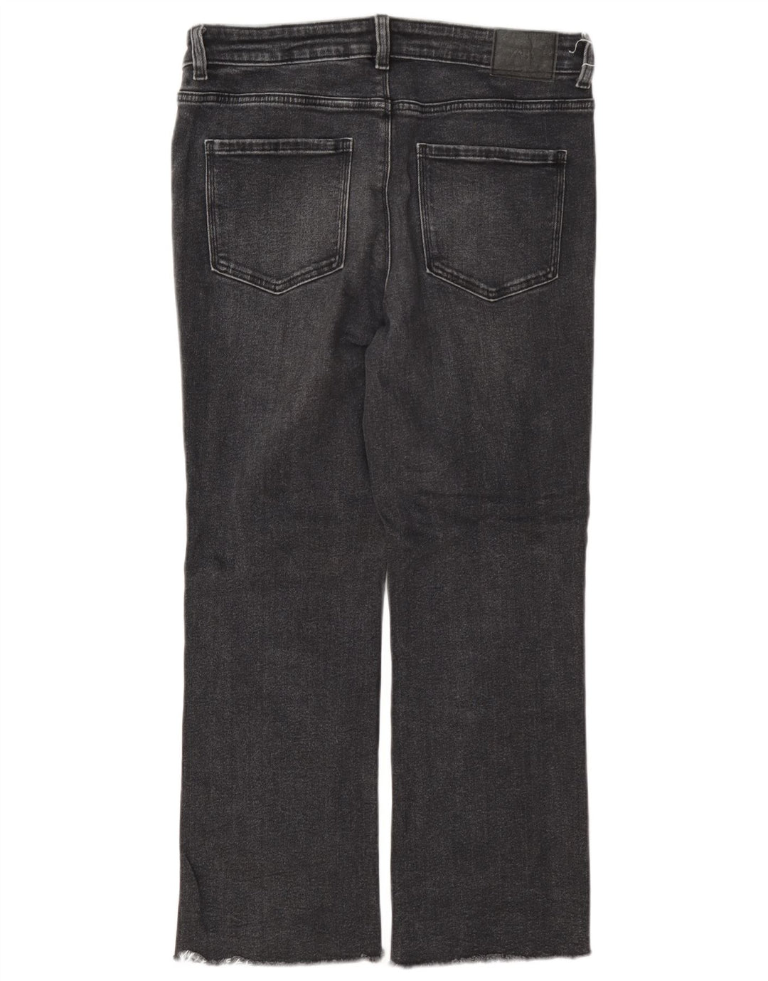 Zara Womens Cropped Jeans EU 40 Medium W30 L26 Grå