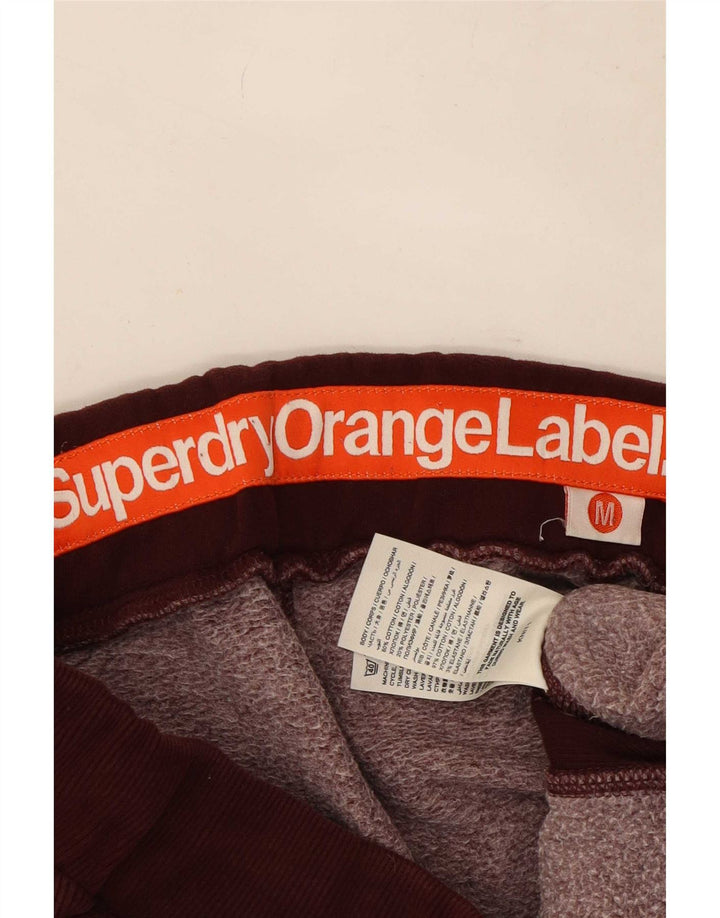 Superdry Sportshorts til mænd Medium Bourgogne bomuld