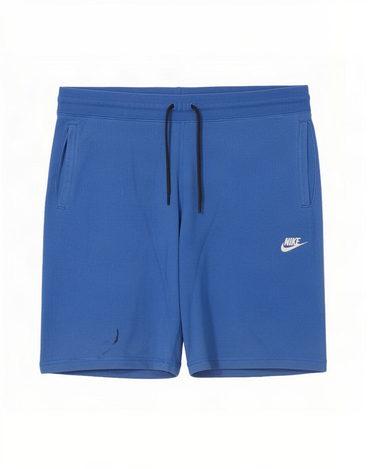 Nike Sportshorts til mænd store blå bomuld