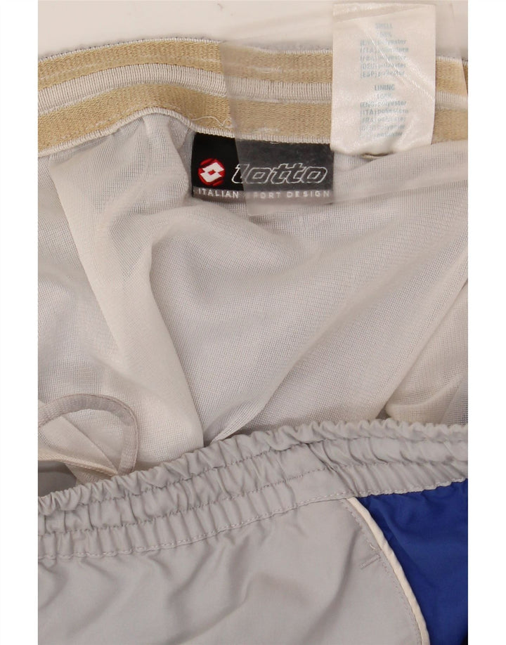 LOTTO Sportshorts til mænd UK 38/40 Medium Grey Colourblock Polyester