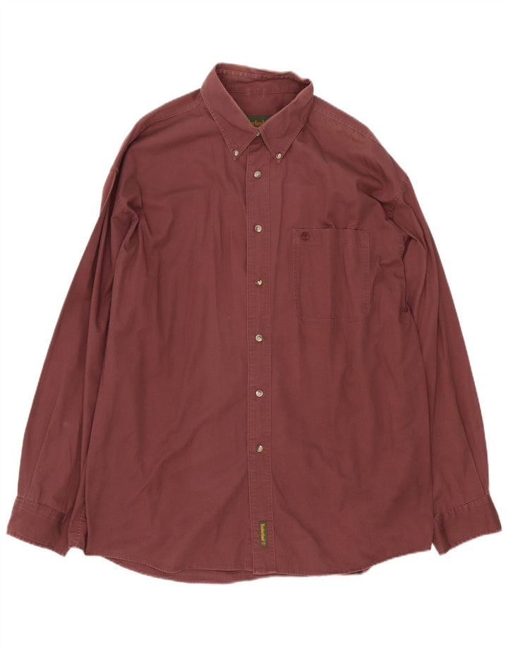 Timberland Herreskjorte XL Burgundy