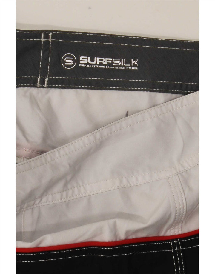 Quiksilver Herre Surfsilk svømmeshorts Small White Colourblock