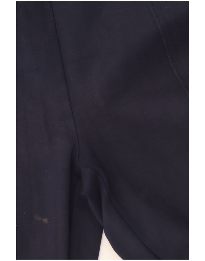 Marks & Spencer Dame Leggings UK 14 Medium Navy Blue Viscose