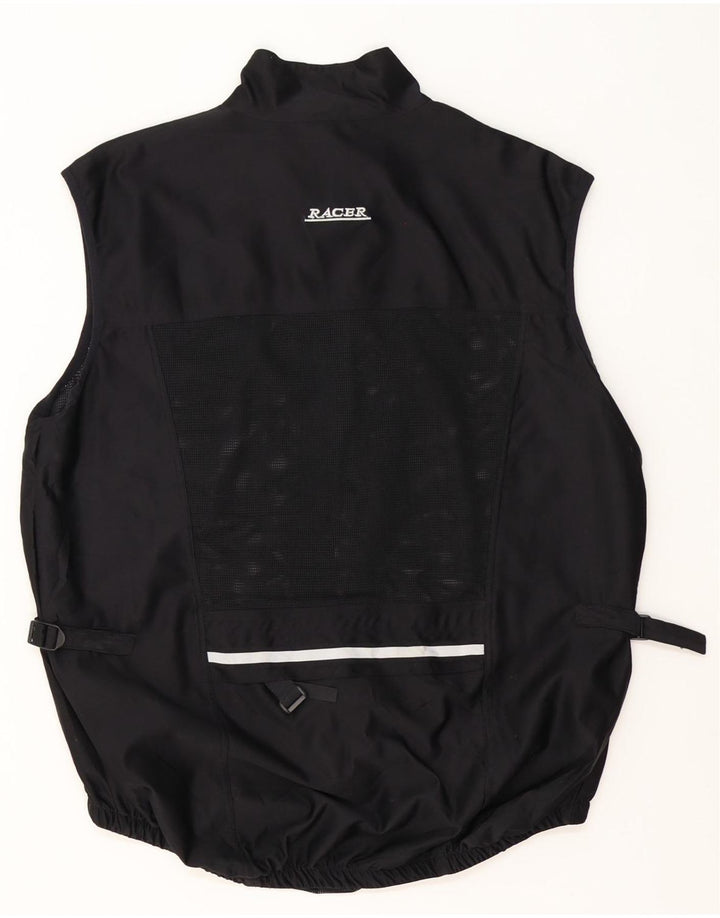 Shamp Herre Gilet UK 40 Large Black Polyester