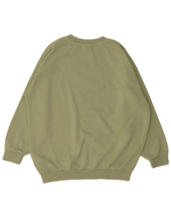 Nike Girl Sweatshirt Jumper 12-13 år Stor grøn bomuld