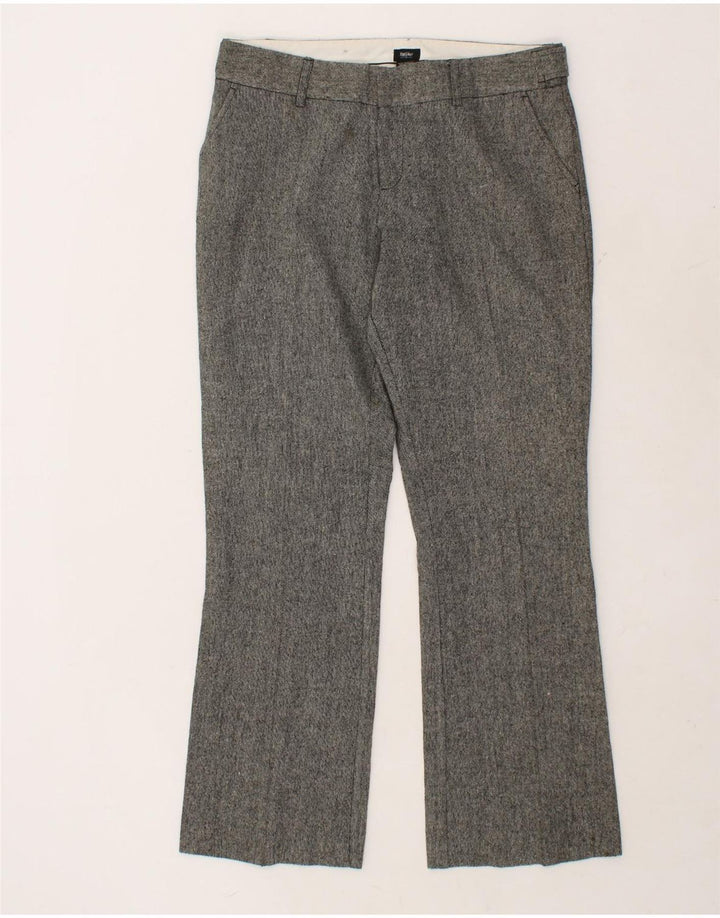 MOSSIMO Womens Straight Chino Trousers US 12 Large W34 L31  Grey Flecked Vintage Mossimo and Second-Hand Mossimo from Messina Hembry 