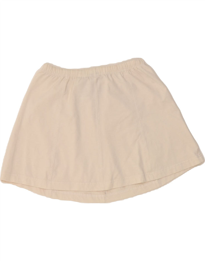 NIKE Womens Dri Fit Tennis Skirt US 8/10 Medium White Cotton Vintage Nike and Second-Hand Nike from Messina Hembry 