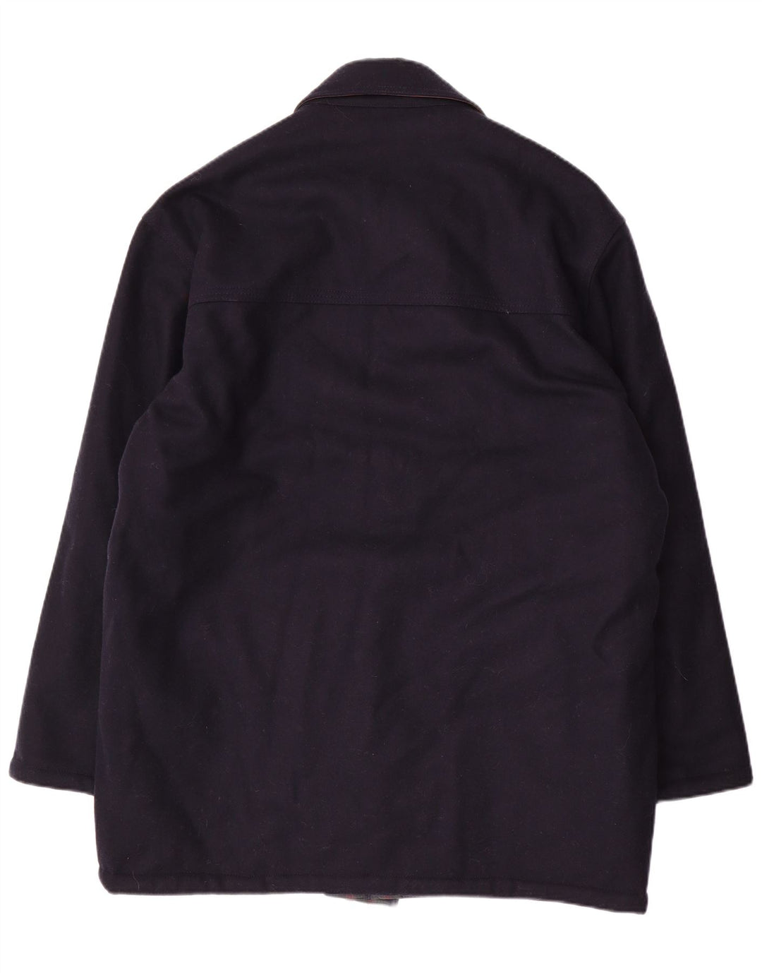 NAVIGARE Vendbar herrejakke UK 44 2XL Marineblå Uld