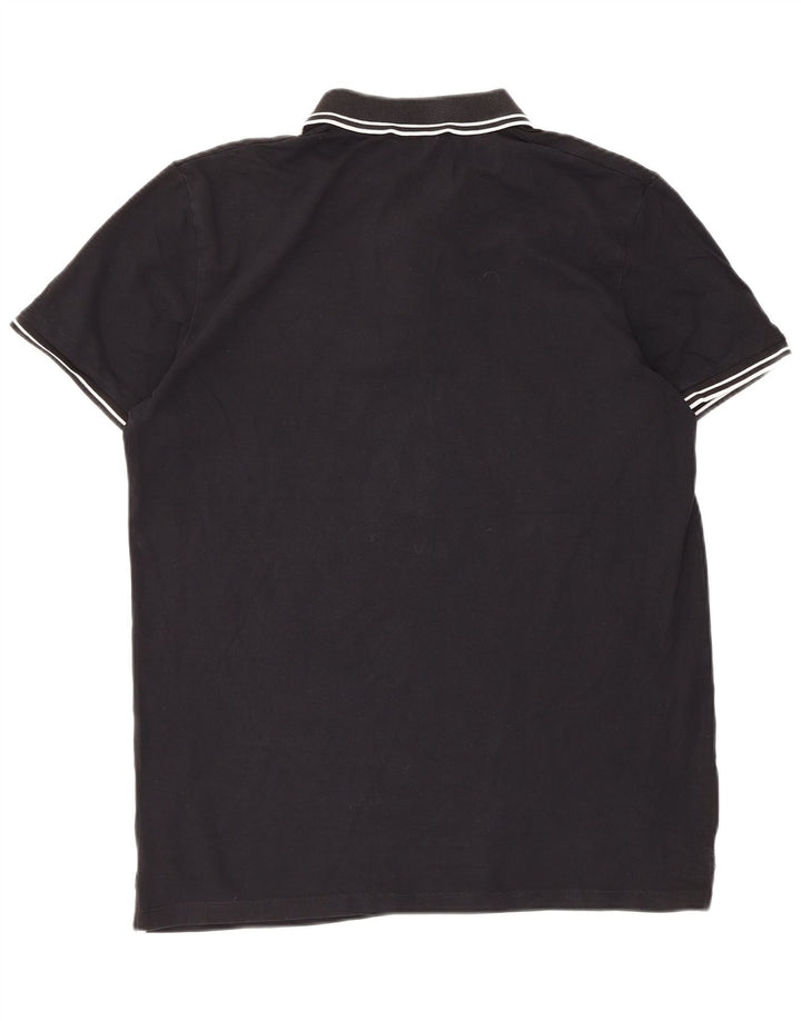 Jack & Jones herre poloshirt XL sort stribet
