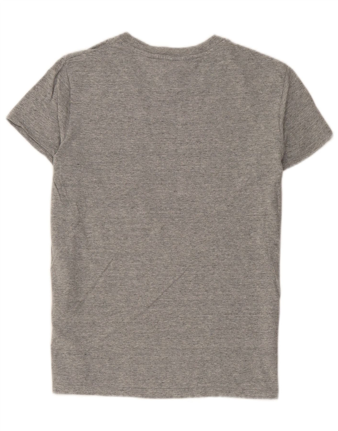 Levi's Dame T-Shirt Top UK 12 Medium Grey Flecked Bomuld