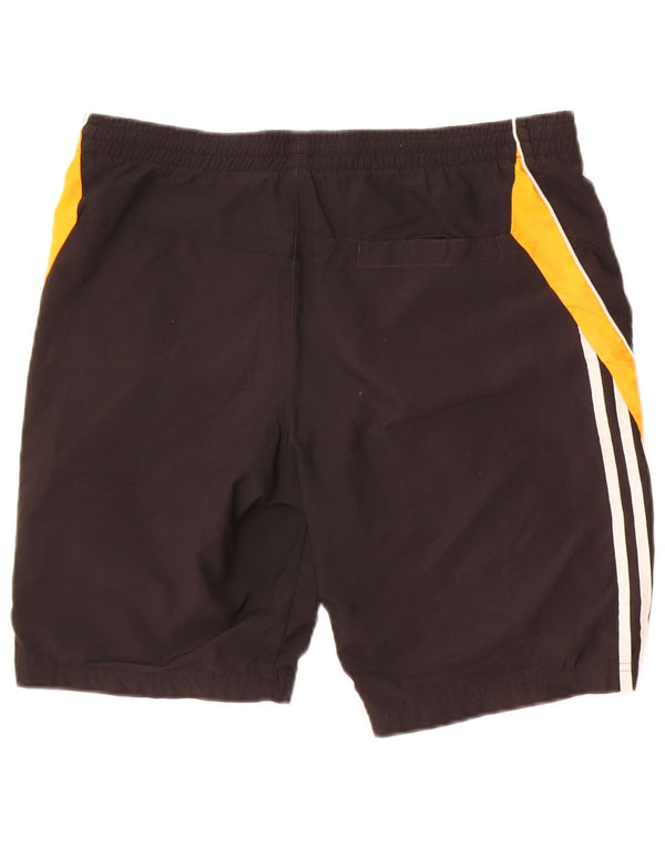 Adidas Boys Sports Shorts 12-13 år Sort Colourblock Polyester