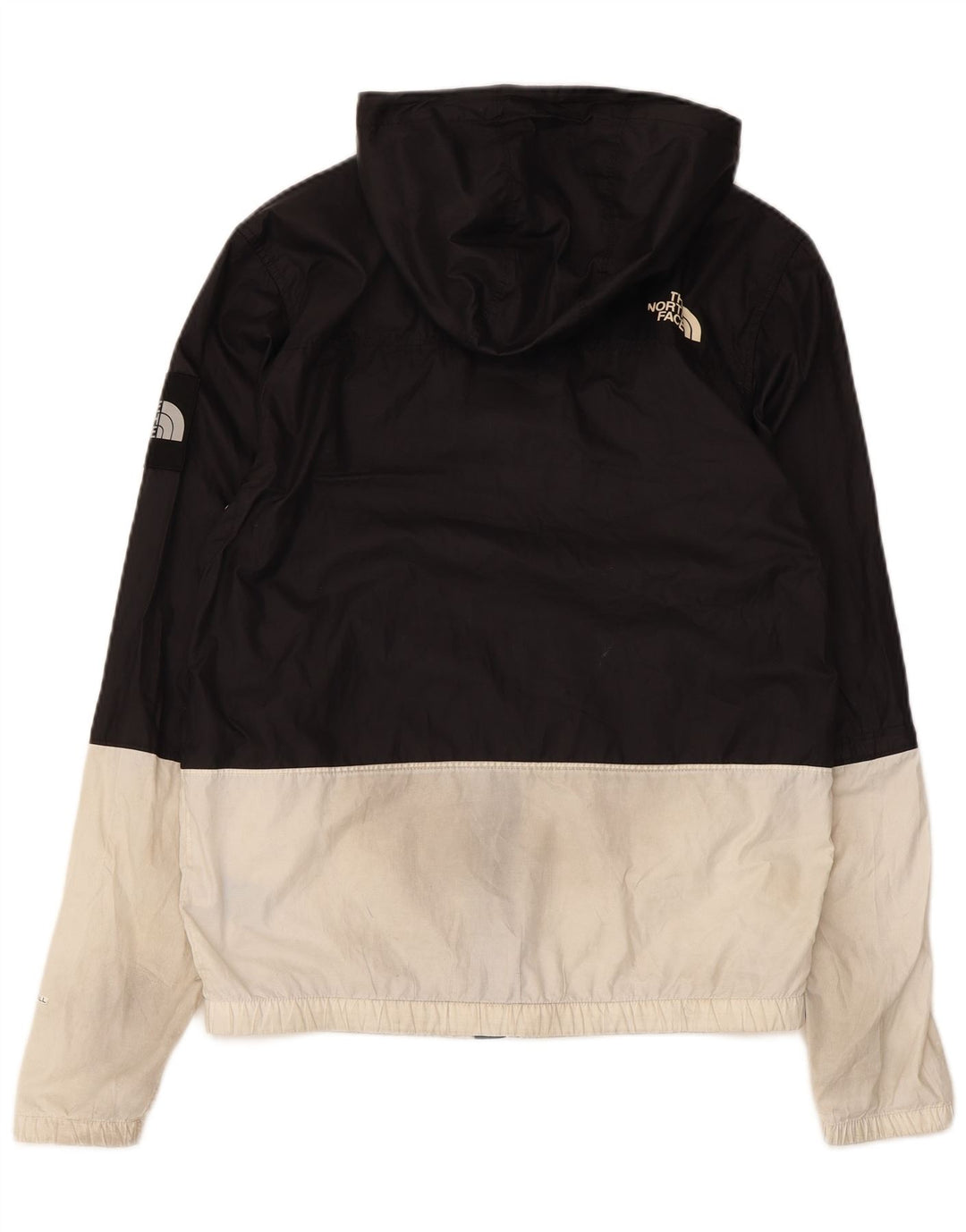 The North Face Regnjakke med hætte til mænd UK 36 Small Black Colourblock