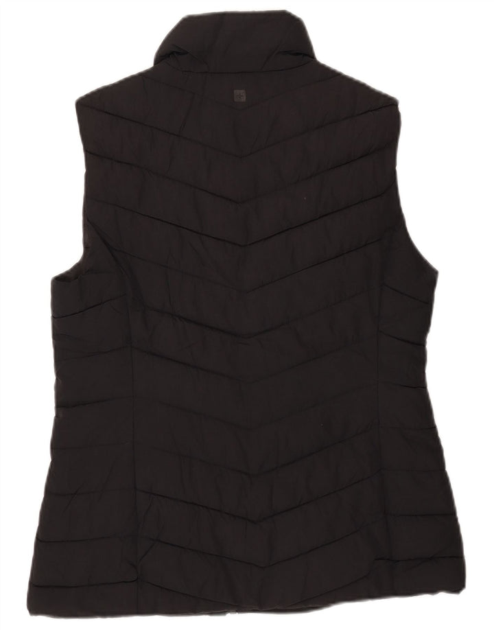 Mountain Warehouse Womens Polstret Gilet UK 12 Medium Black Nylon