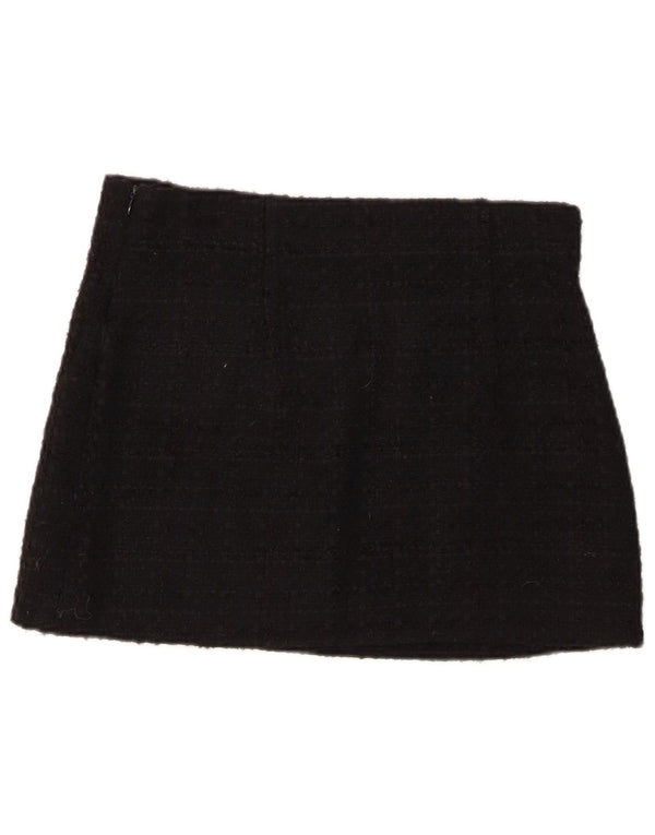 Zara Dame Mini Nederdel Large W30 Sort