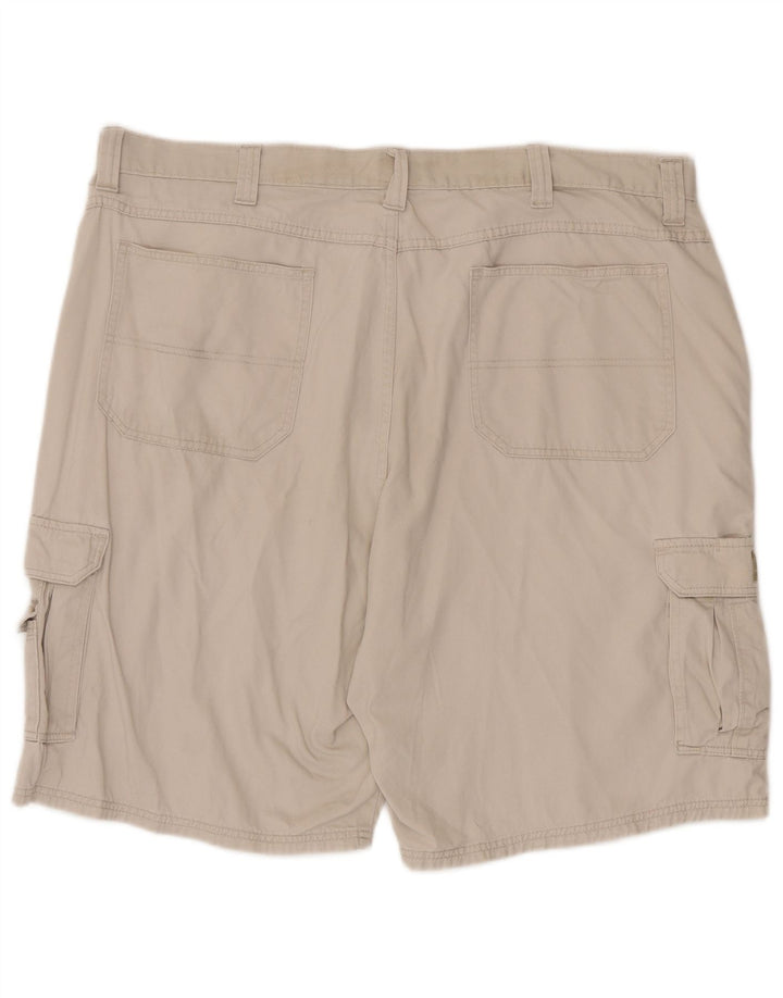 Wrangler Herre Cargo Shorts W42 2XL Beige Bomuld