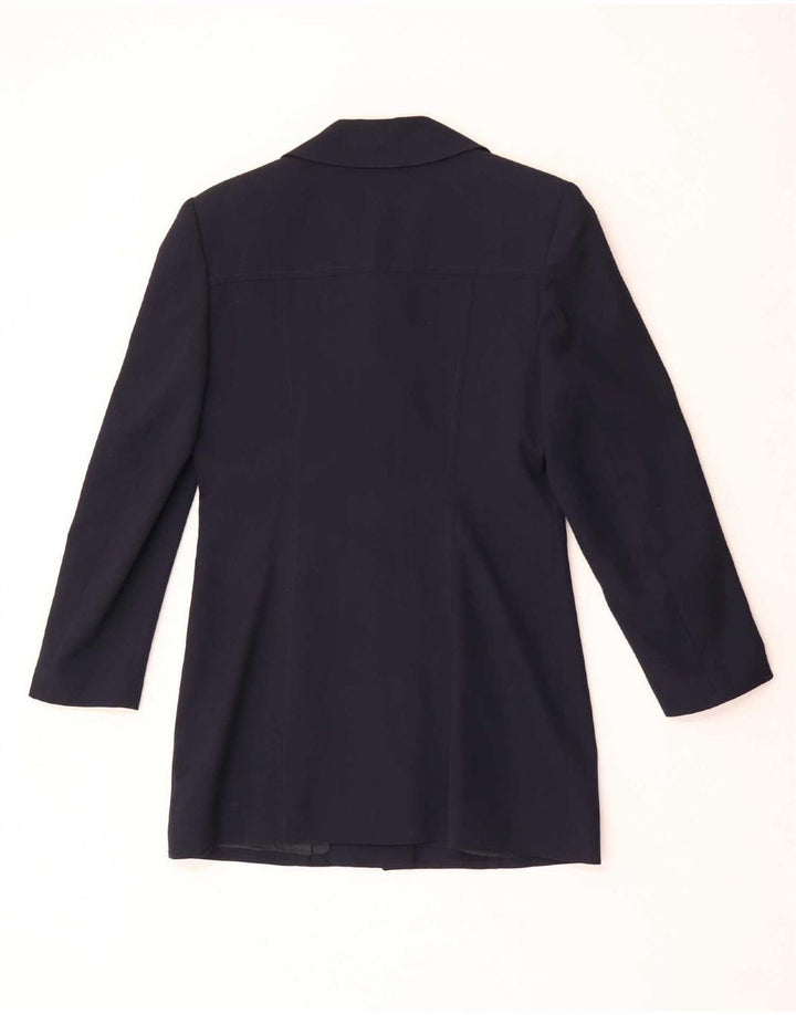 Vintage damedragt med 4 knapper, 2 dele IT 44 Medium W26 L28 Marineblå
