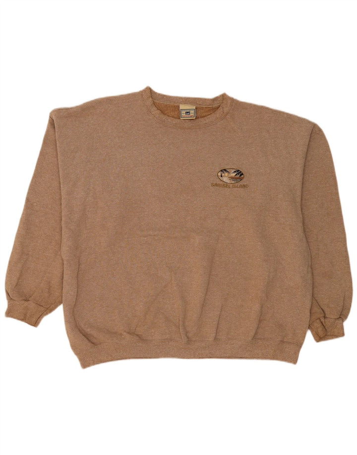 Lee Sweatshirt til mænd, stor beige