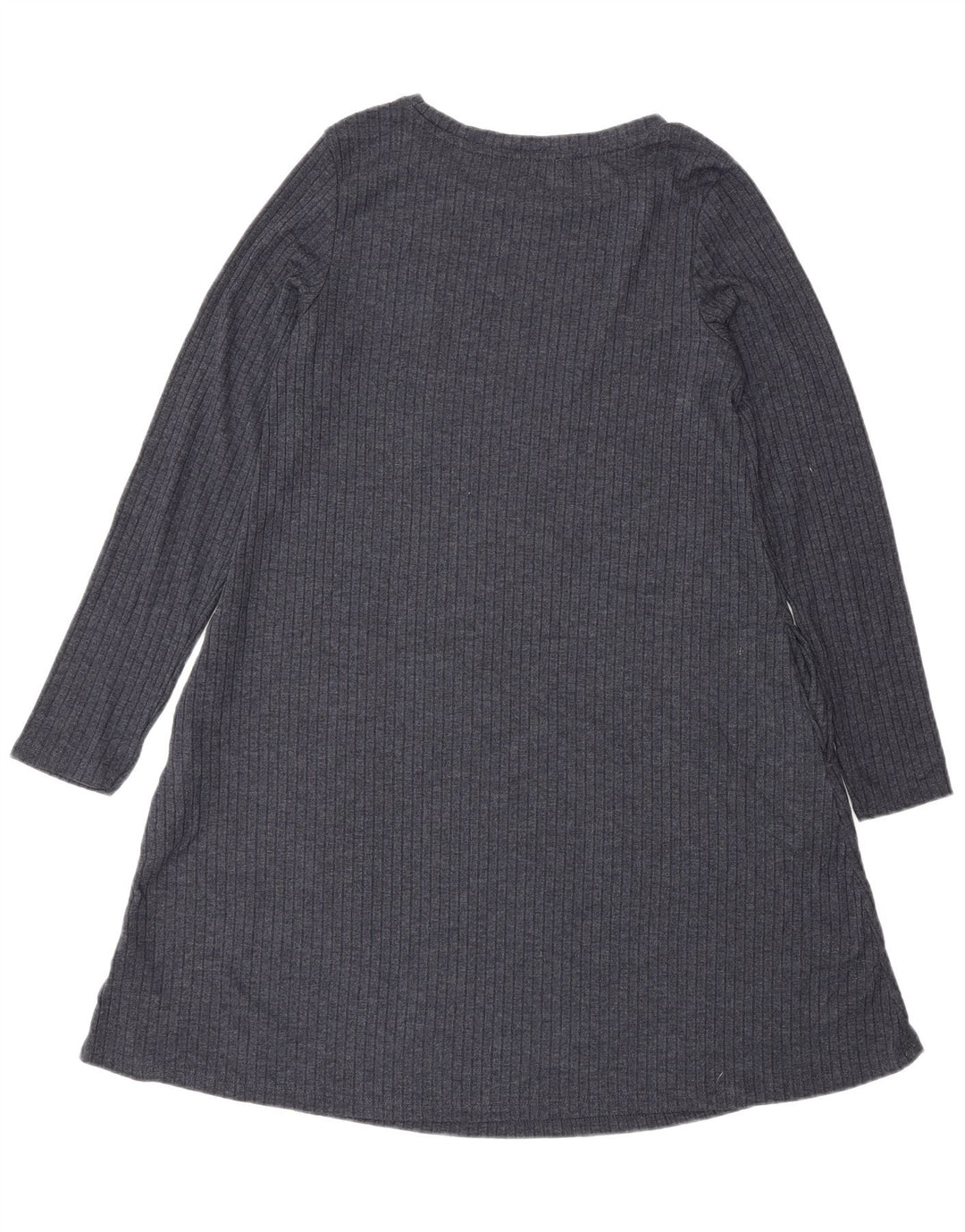 Marks & Spencer Dame Jumper Dress UK 10 Small Grå Polyester