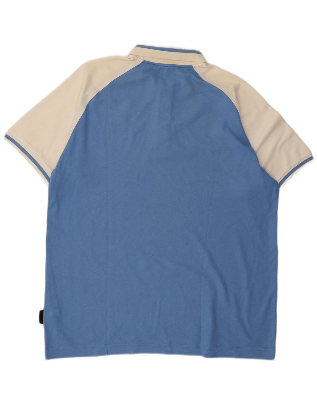 Kappa Polo Shirt til mænd 2XL Blå Colourblock Bomuld