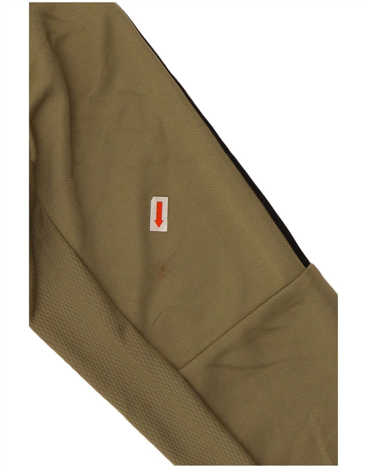 ADIDAS Aeroready træningsjakke til mænd, lille Khaki Polyester