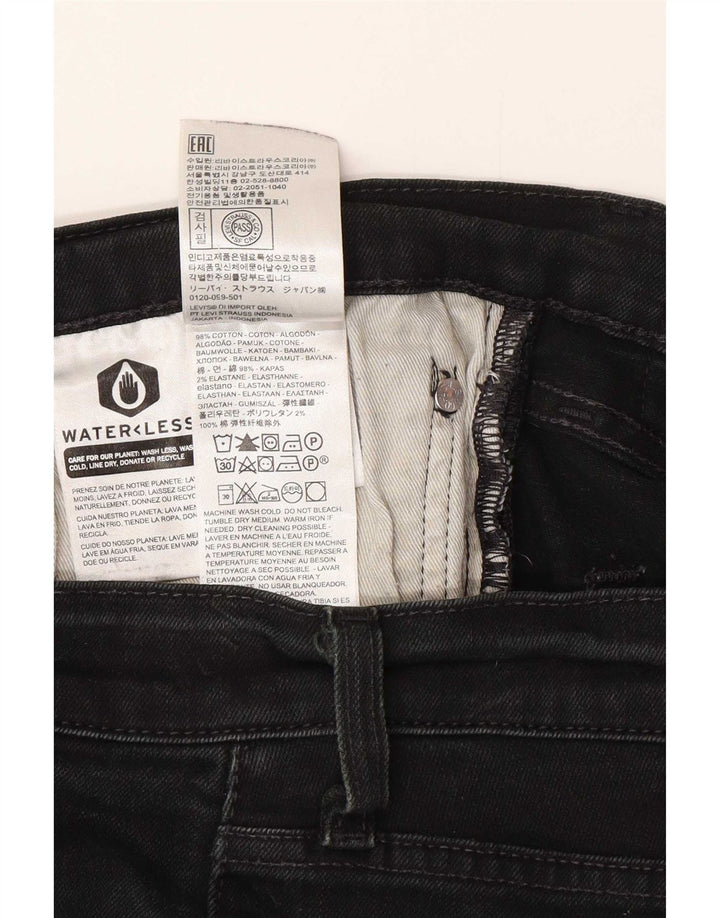Levi's Herre 511 denimshorts W38 XL Sort bomuld
