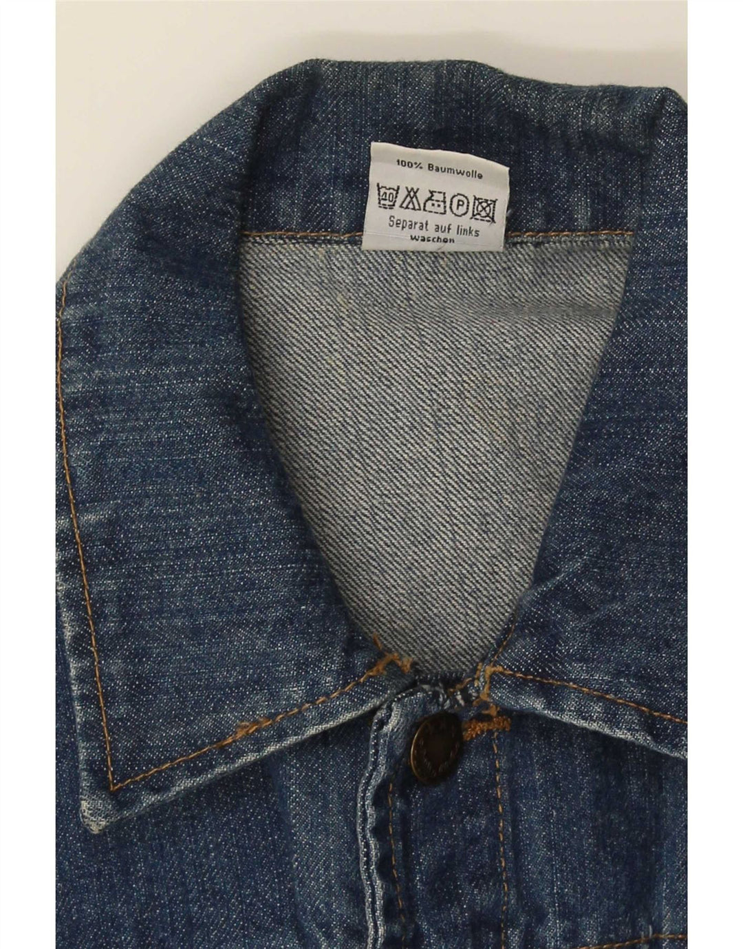 Camargue Denimjakke til mænd IT 48/50 Medium Blå Bomuld