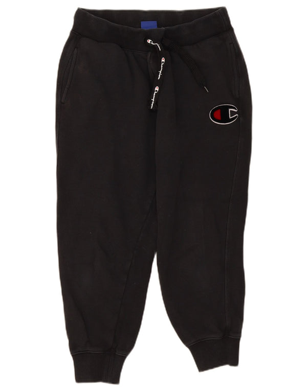 Champion Womens Grafisk træningsdragt Bukser Joggers UK 12 Medium Black