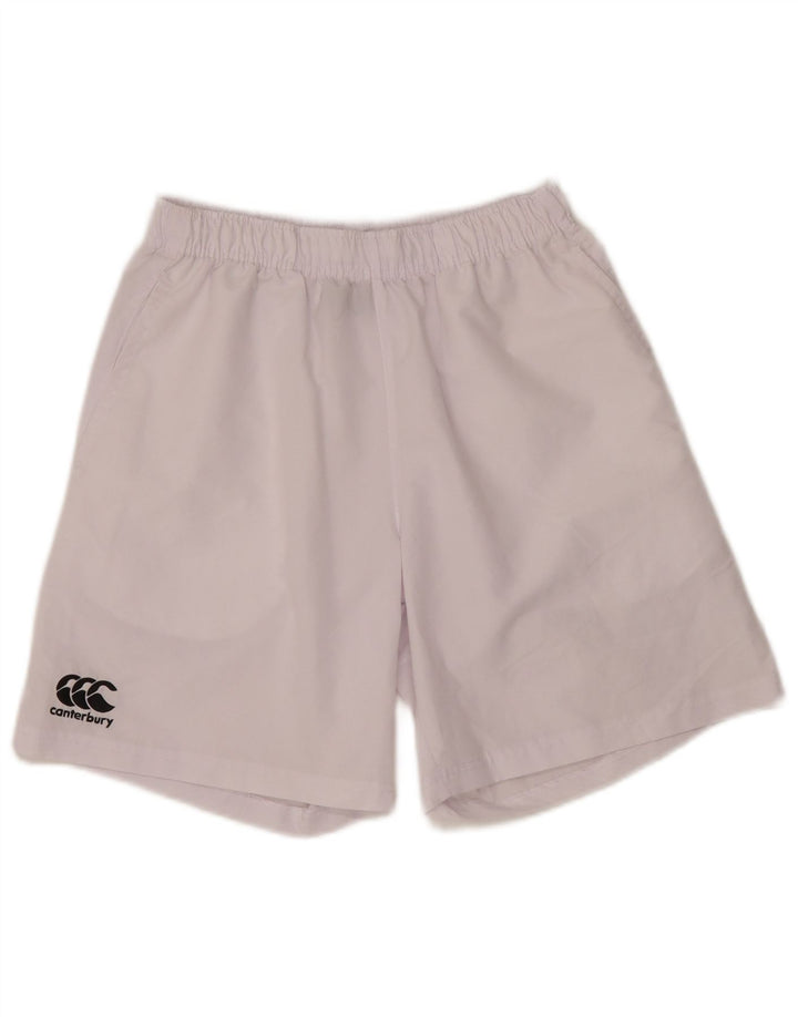 Canterbury Sportsshorts til mænd Små hvide polyester